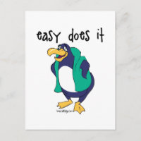 Leicht macht es Pinguin