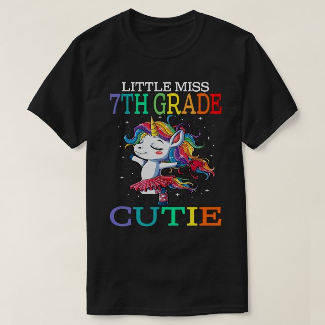 Leicht vermisst 7. GRADE Süsse Zurück zur Schule M T-Shirt (Design vorne)
