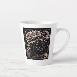 Leicht Verrückte Krähe Milchtasse