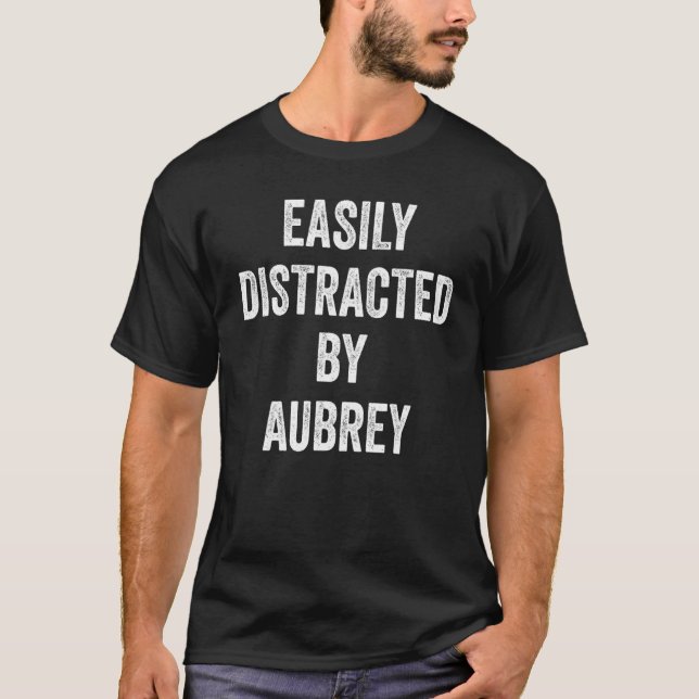 Leicht von Aubrey Aubrey abgelenkt T-Shirt (Vorderseite)