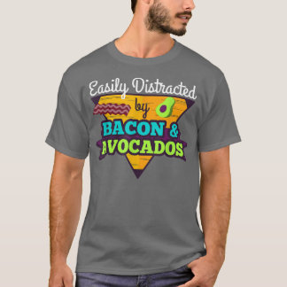Leicht von Avocados und Bacon Keto Diät abgelenkt T-Shirt