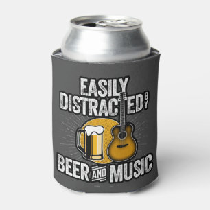 Leicht von Bier und Musik abgelenkt Dosenkühler