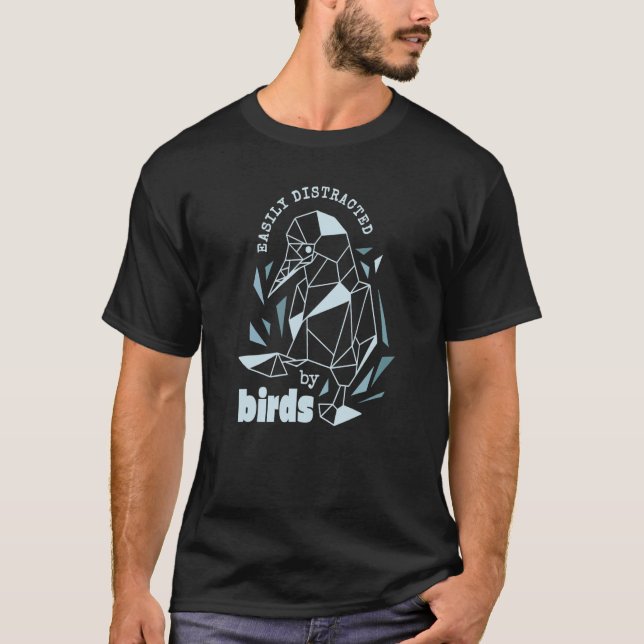 LEICHT VON DER Vogelbeobachtung VOGELN Bird Watche T-Shirt (Vorderseite)