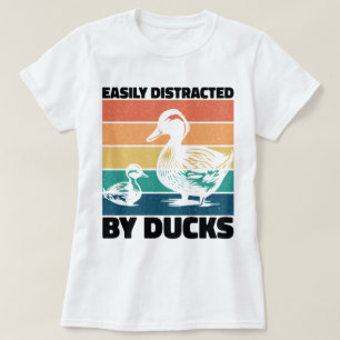 Leicht von Enten abgelenkt über Coole landwirtscha T-Shirt