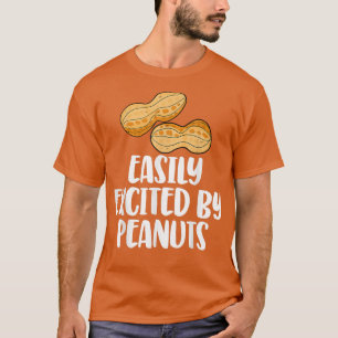 Leicht von Erdnüssen geschätzt leckere lustige Gen T-Shirt