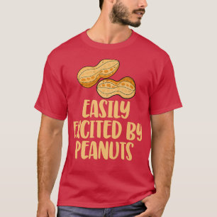 Leicht von Erdnüssen geschätzt leckere lustige Gen T-Shirt