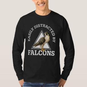 Leicht von Falken Falcon Master Falco abgelenkt T-Shirt