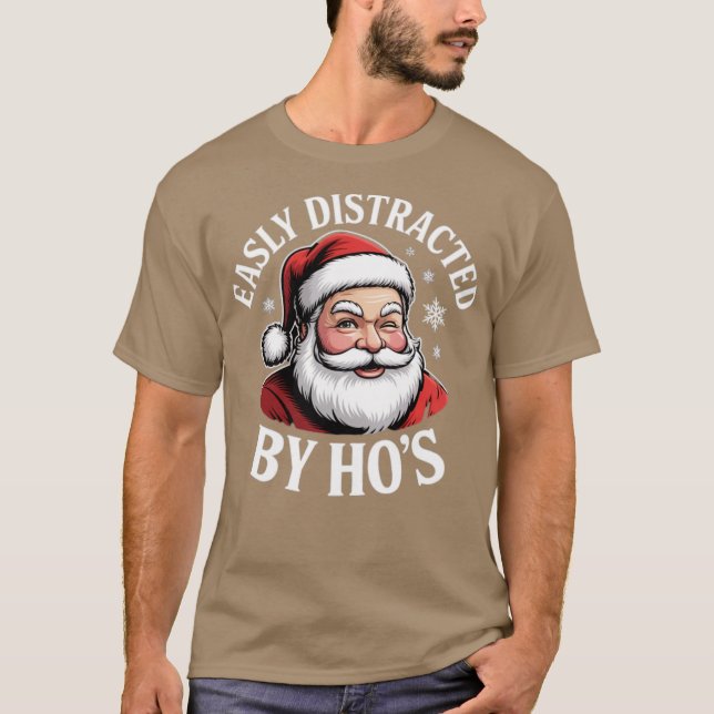 Leicht von Hos abgelenkt T-Shirt (Vorderseite)