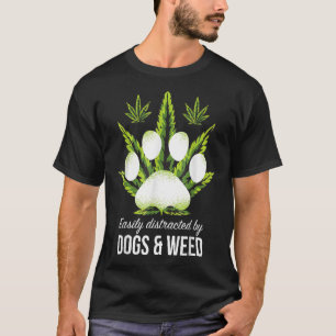 Leicht von Hunden abgeschwächt T-Shirt