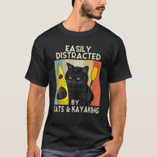 Leicht von Katzen abgelenkt T-Shirt