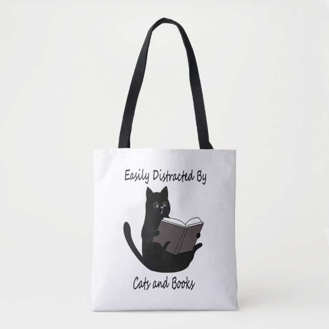 Leicht von Katzen und Büchern abgelenkt, Niedliche (Vorderseite)