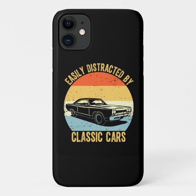 Leicht von klassischen Autos abgelenkt Case-Mate iPhone Hülle (Rückseite)