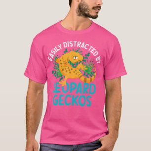 Leicht von Leopard Geckos abgelenkt T-Shirt