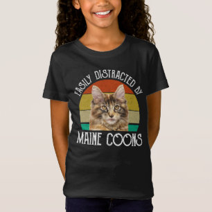 Leicht von Maine-Coons abgelenkt T-Shirt