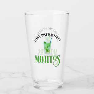 Leicht von Mojitos abgelenkt Glas