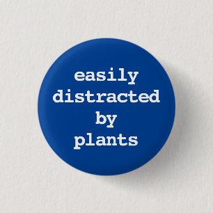 leicht von Pflanzen ablenkbare Typografie-Schaltfl Button