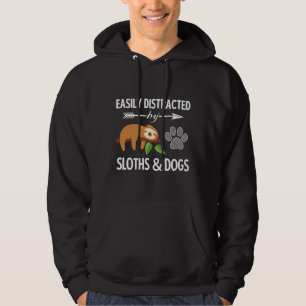 Leicht von Schlägen und Hunden für Faultier abgele Hoodie