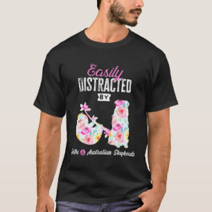 Leicht von Schluchten und australischem Schäfer ab T-Shirt