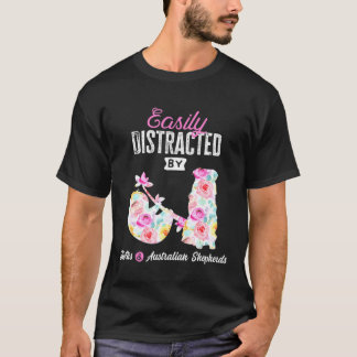 Leicht von Schluchten und australischem Schäfer ab T-Shirt