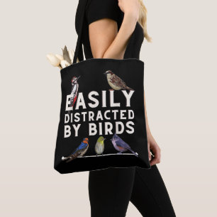 Leicht von Vögeln abgelenkt Funny Bird Lover & Bir