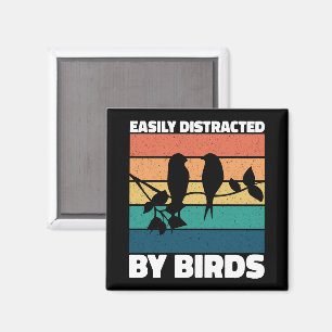 Leicht von Vögeln Niedliche Vögel Besitzer Funny a Magnet
