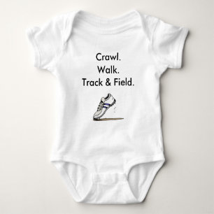 Leichtathletik-Baby-Body Baby Strampler
