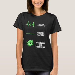 Leichtathletik-Koordinator Feldtrainer Battlegroun T-Shirt