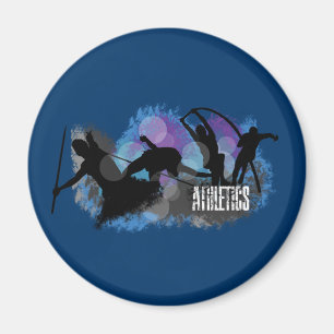 Leichtathletik-Magnet Magnet