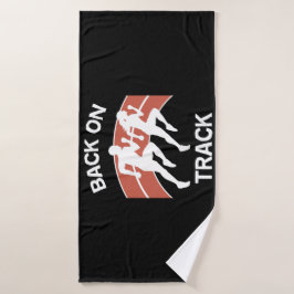 Leichtathletik-Schienennläufer | Leichtathlet | Ru Badehandtuch