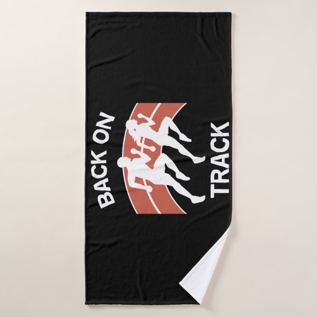 Leichtathletik-Schienennläufer | Leichtathlet | Ru Badehandtuch (Badehandtuch)