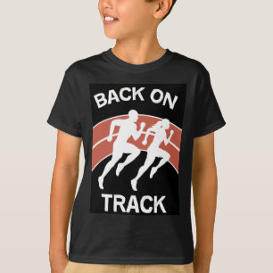 Leichtathletik-Schienennläufer Leichtathlet Ru T-Shirt