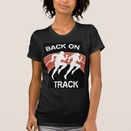 Leichtathletik-Schienennläufer | Leichtathlet | Ru T-Shirt