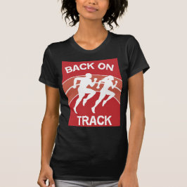 Leichtathletik-Schienennläufer | Leichtathlet | Ru T-Shirt