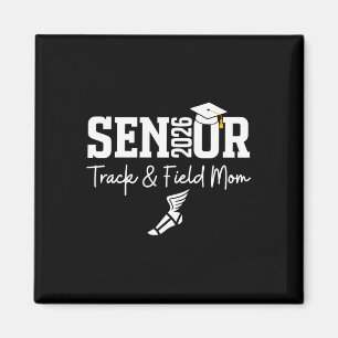 Leichtathletik Senior Mom Cl Von 2026 Abschluss 2 Magnet