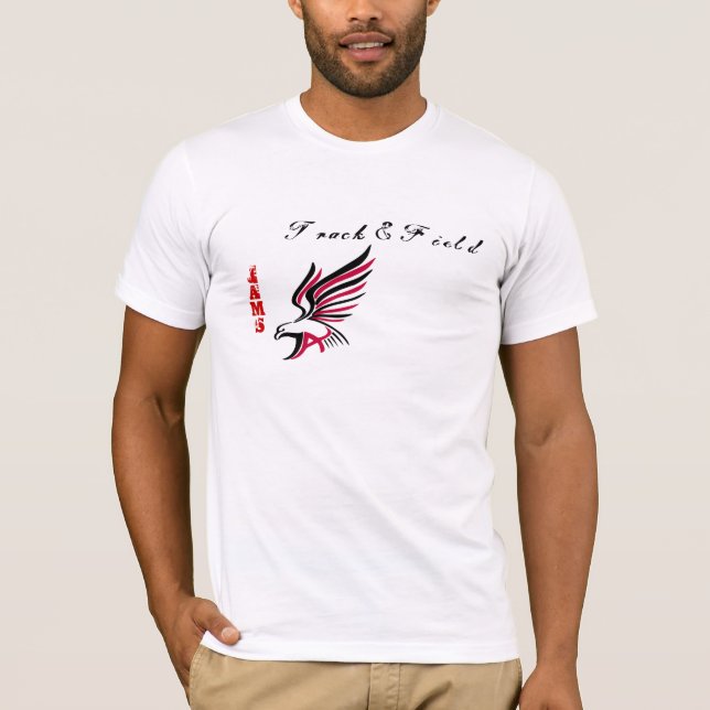 Leichtathletik-Teamt-shirt T-Shirt (Vorderseite)