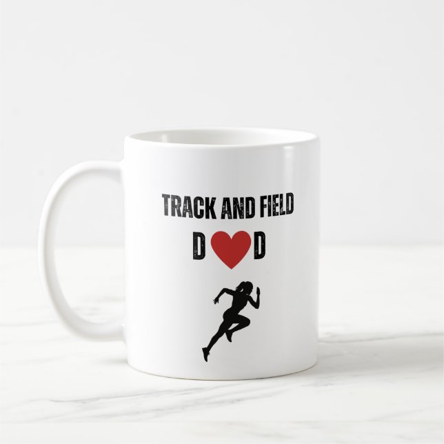 Leichtathletik-Vater Kaffeetasse (Links)