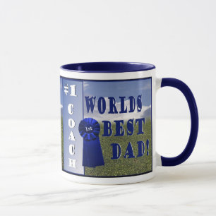 Leichtathletik - Weltbester Vater u. Kaffee-Tasse Tasse