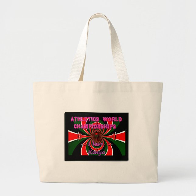 Leichtathletik-Weltmeisterschaften in Kenia: Swirb Jumbo Stoffbeutel (Vorne)