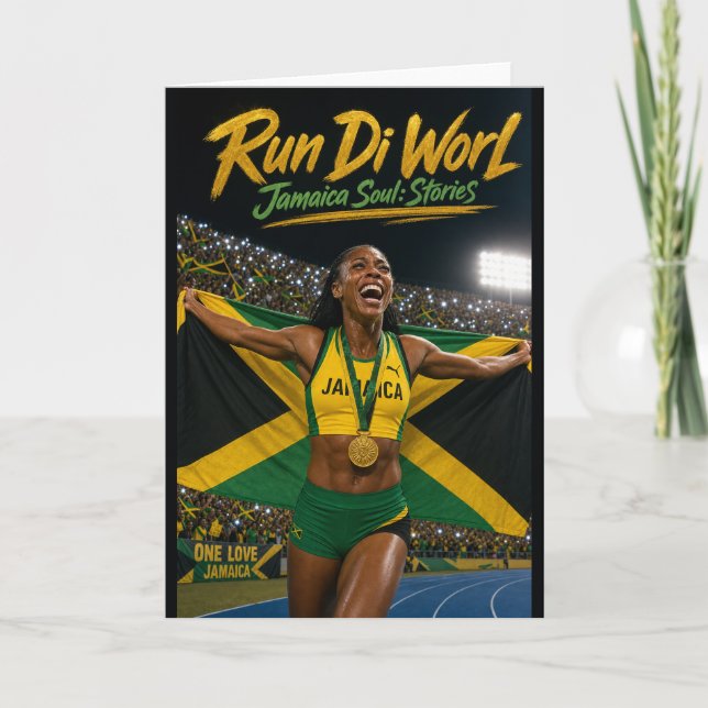 Leichtathletikkarte | Champion Karte (Vorderseite)