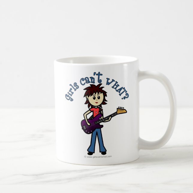 Leichtbass-Gitarre Tasse (Rechts)