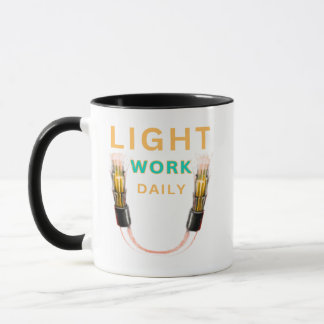 Leichte Arbeit täglich - Tasse