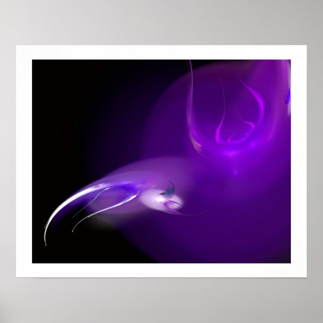 LEICHTE BIRD LILA POSTER (Vorne)