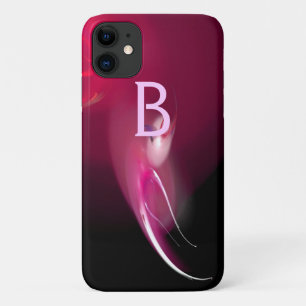 LEICHTE BIRD / PINK FUCHSIA ABSTRAKTES MONOGRAMM Case-Mate iPhone HÜLLE