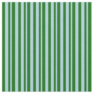 Leichte blaue und dunkelgrüne Linien Stoff