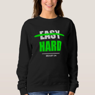 Leichte Bodybuilding für Gymnastikübungen Sweatshirt