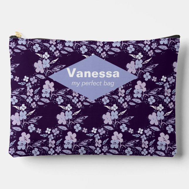 Leichte bohme Blume. Zubehörtasche (Vorderseite)