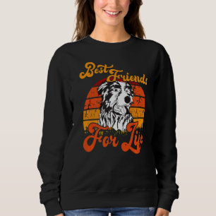 Leichte Collie Best Friends für lebenslanges Vinta Sweatshirt