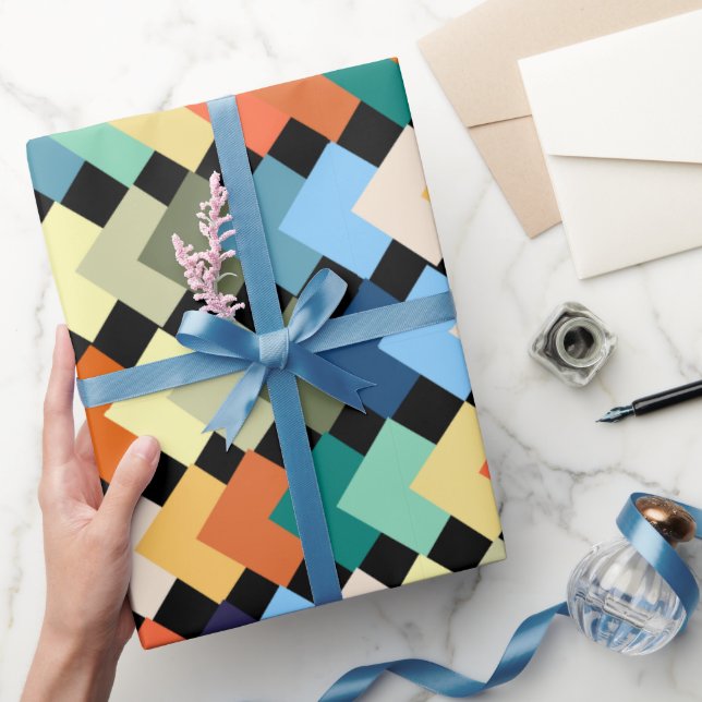 Leichte Diamanten Geschenkpapier (Schenken)