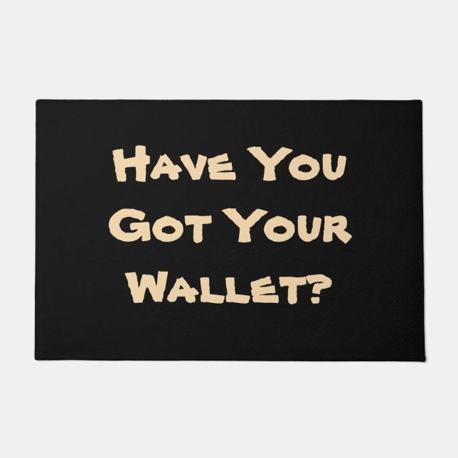 Leichte Erinnerung Phrase originellen Spaß Fußmatte (Vorderseite)