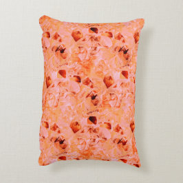 Leichte Farbstruktur, die wie eine Kopie der Blätt Dekokissen